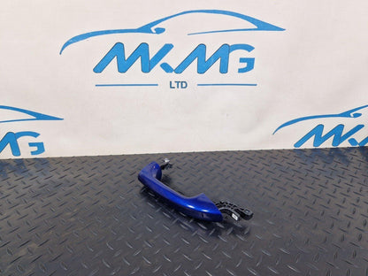 14-21 MERCEDES BENZ C200 W205  REAR DRIVER SIDE DOOR HANDLE IN BRILLIANT BLUE