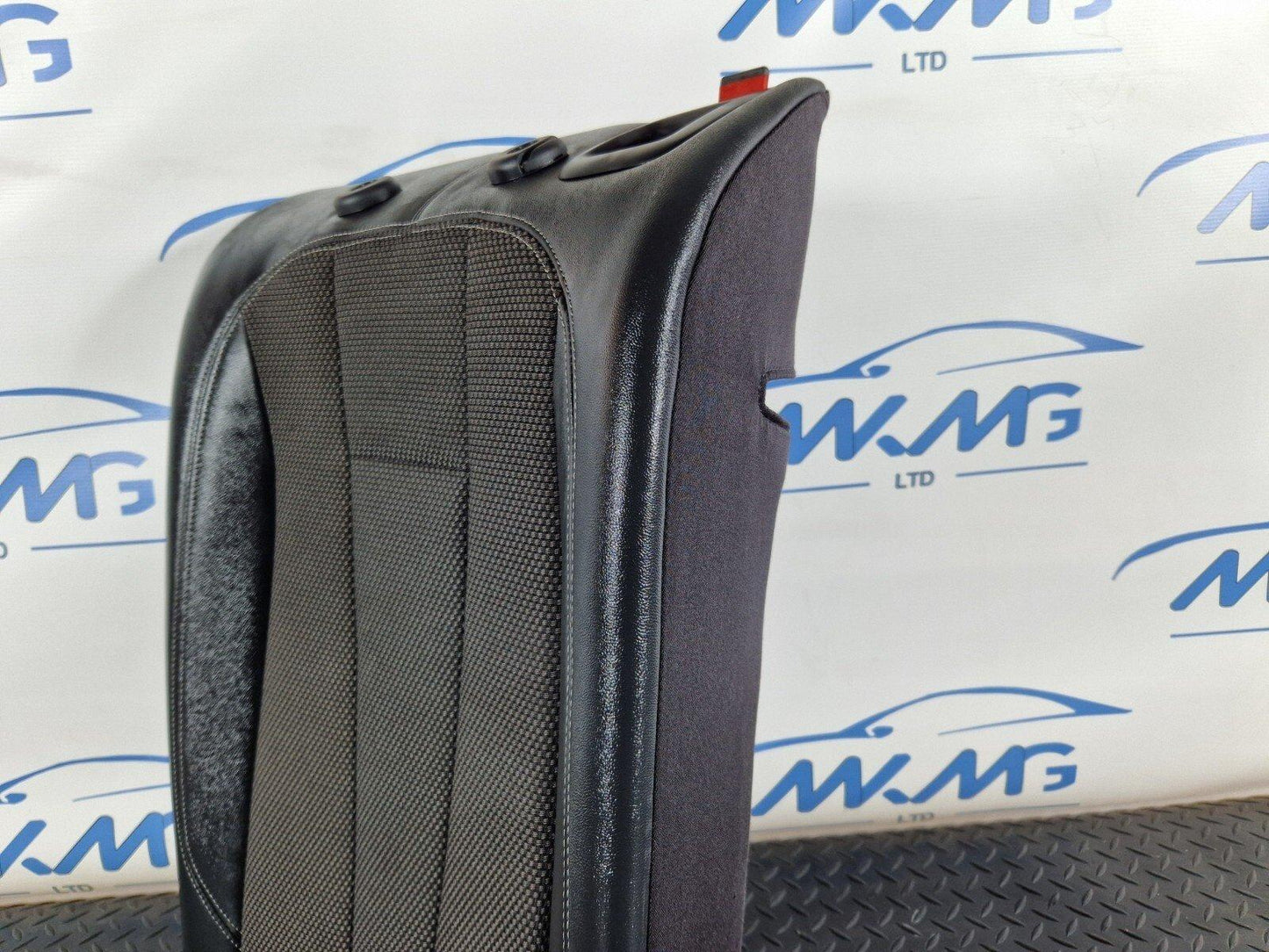 16-19 AUDI A4 B9 S-LINE OEM REAR N/S HALF BLACK LEATHER BACKREST