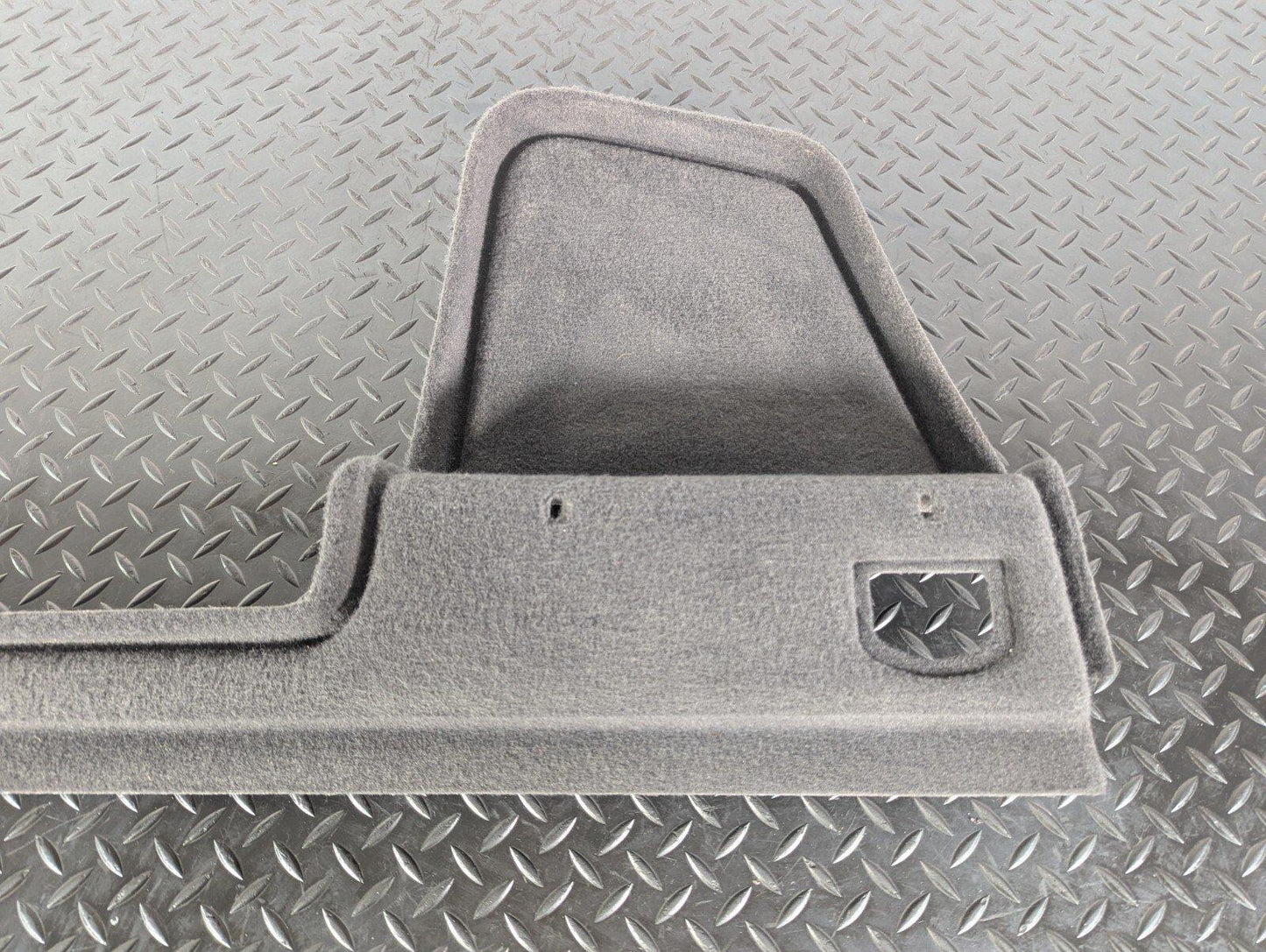 10-17 AUDI A8 4H REAR BOOT SIDE LOWER CARPET PANEL DRIVER SIDE 4H0863888B