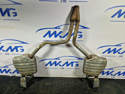 Audi A6 A7 4G 3.0 TDI Exhaust System Double Twin Muffler 4G0253612AE 4G0253611AE