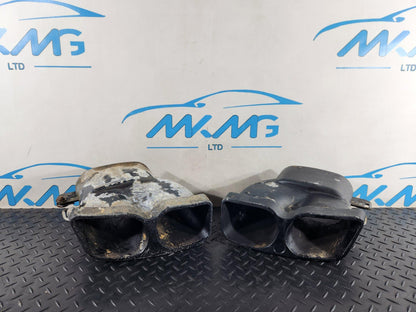 Mercedes-Benz GLE W166 Genuine Exhaust Tips X2
