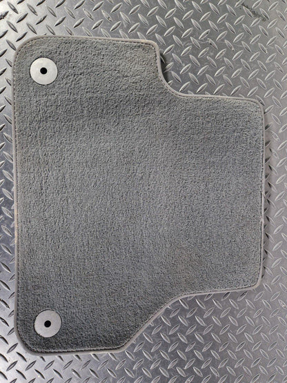 16-24 AUDI A5 F5 COUPE GENUINE OEM SET OF 2 REAR BLACK FLOOR FOOT MATS 8W6061276