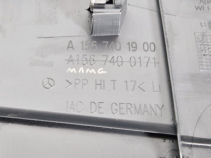 14-20 MERCEDES BENZ GLA 200 X156 TAILGATE COVER TRIM LEFT  A1567401900