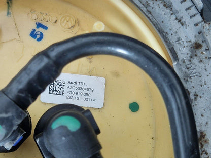 10-18 AUDI A7 4G S-LINE OEM FUEL TANK WITH PUMP 4G8201021 4G0919050