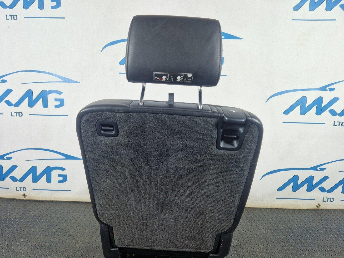 10-15 AUDI Q7 4L GENUINE REAR RIGHT DRIVERS SIDE SEAT