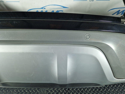 19-ON RANGE ROVER EVOQUE L551 GENUINE COMPLETE REAR BUMPER SANTORINI BLACK 820