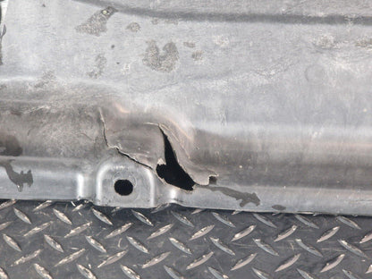 11-19 MERCEDES BENZ ML W166 LEFT SIDE UNDERBODY COVER A1666801801 DAMAGED
