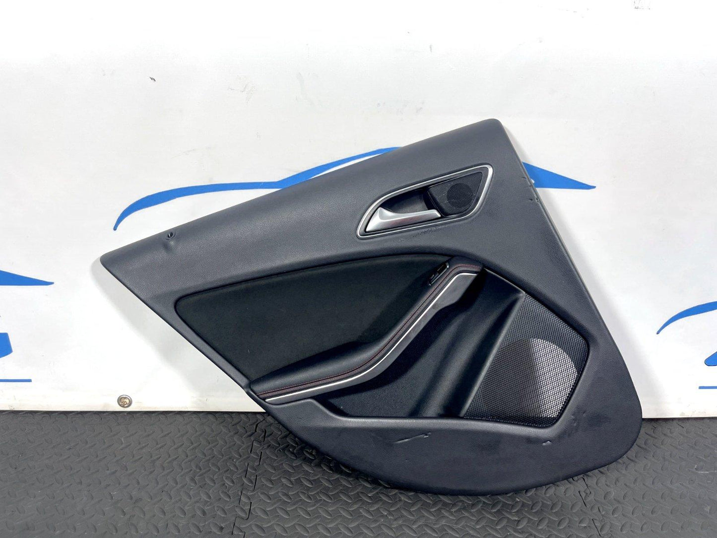12-18 MERCEDES BENZ A CLASS W176 GENUINE DOOR CARD REAR PASSENGER LEFT SIDE