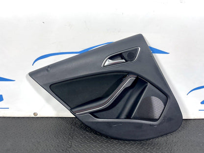 12-18 MERCEDES BENZ A CLASS W176 GENUINE DOOR CARD REAR PASSENGER LEFT SIDE