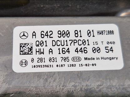 11-19 MERCEDES BENZ ML W166 GENUINE ADBLUE ECU CONTROL MODULE A6429008101