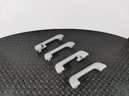 16-19 AUDI A4 B9 SALOON GENUINE INTERIOR ROOF HANDLES X4 SET GREY