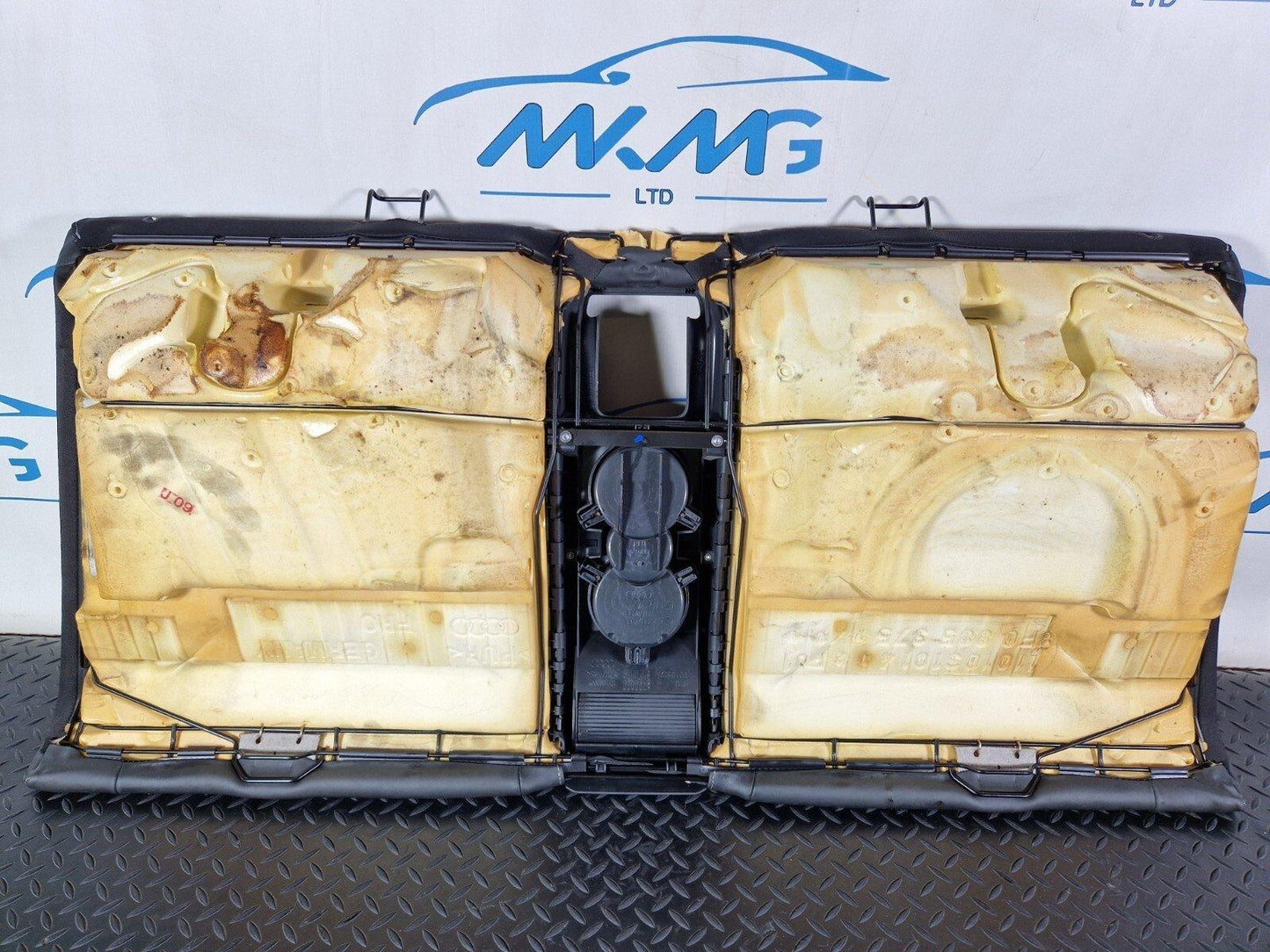 12-17 AUDI S5 CONVERTIBLE REAR LOWER BENCH LEATHER SEATS 8F0885375