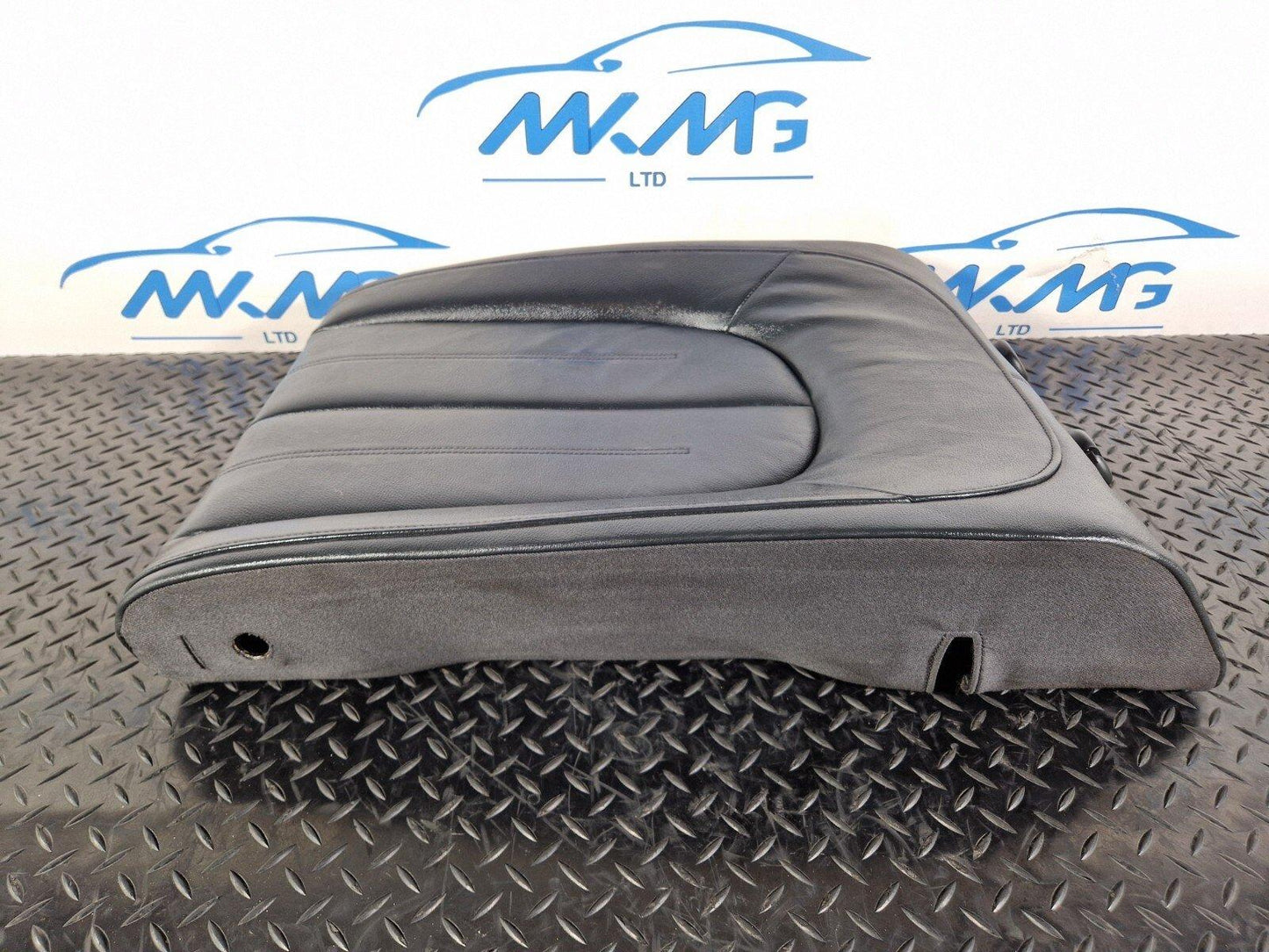 12-18 AUDI A6 C7 SALOON REAR LEFT N/S/R BLACK LEATHER BACKREST SEAT