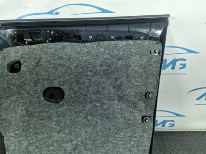12-17 AUDI Q5 8R OEM FRONT LEFT N/S DOOR CARD PANEL ALCANTARA TRIM 4G2867103B