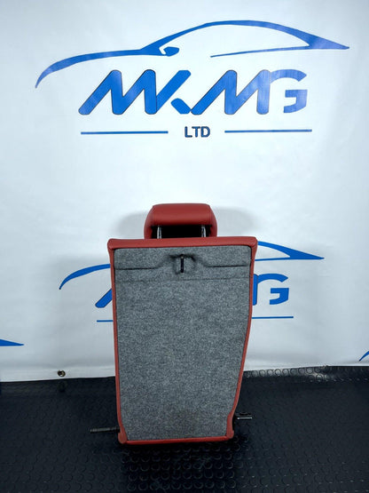 2010 BMW 3-SERIES E92 LCI M-SPORT REAR RIGHT LEATHER SEAT IN RED & HEADREST