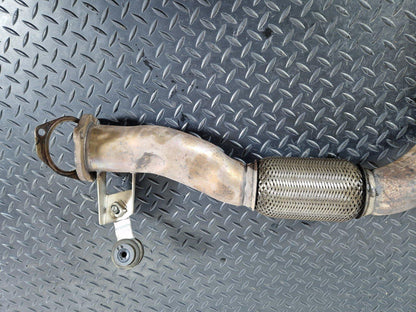 15-18 AUDI A7 4G GENUINE OEM FRONT EXHAUST PIPE 4G0253350H