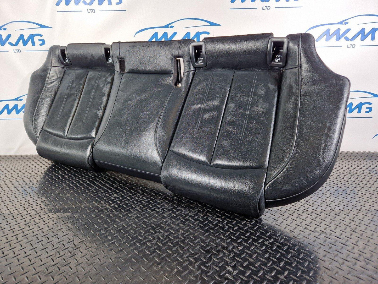 12-18 AUDI A6 C7 SALOON GENUINE BLACK LEATHER SEAT BENTCH 4G0885375K