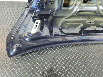10-17 AUDI A8 4H SALOON GENUINE REAR TAILGATE / BOOTLID IN BLUE LZ5D