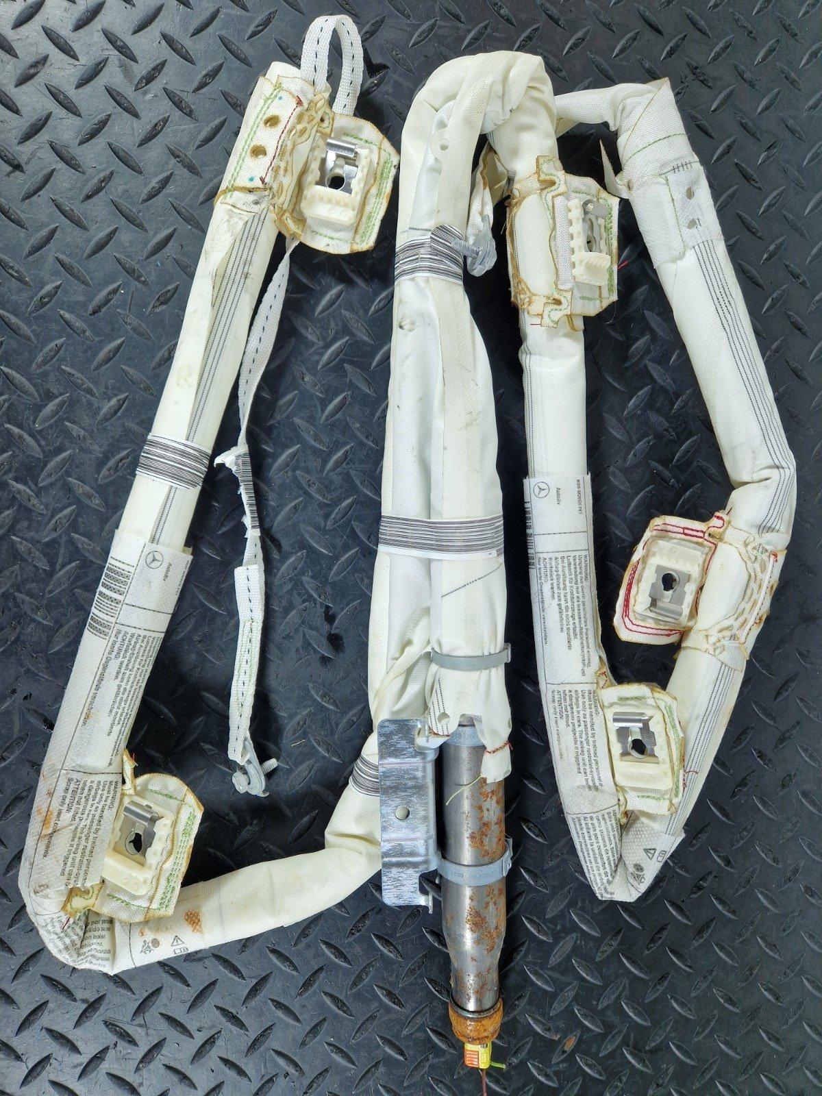 11-19 MERCEDES BENZ ML W166 A!R BAG ROOF CURTAIN LEFT PASSENGER SIDE 1668600702