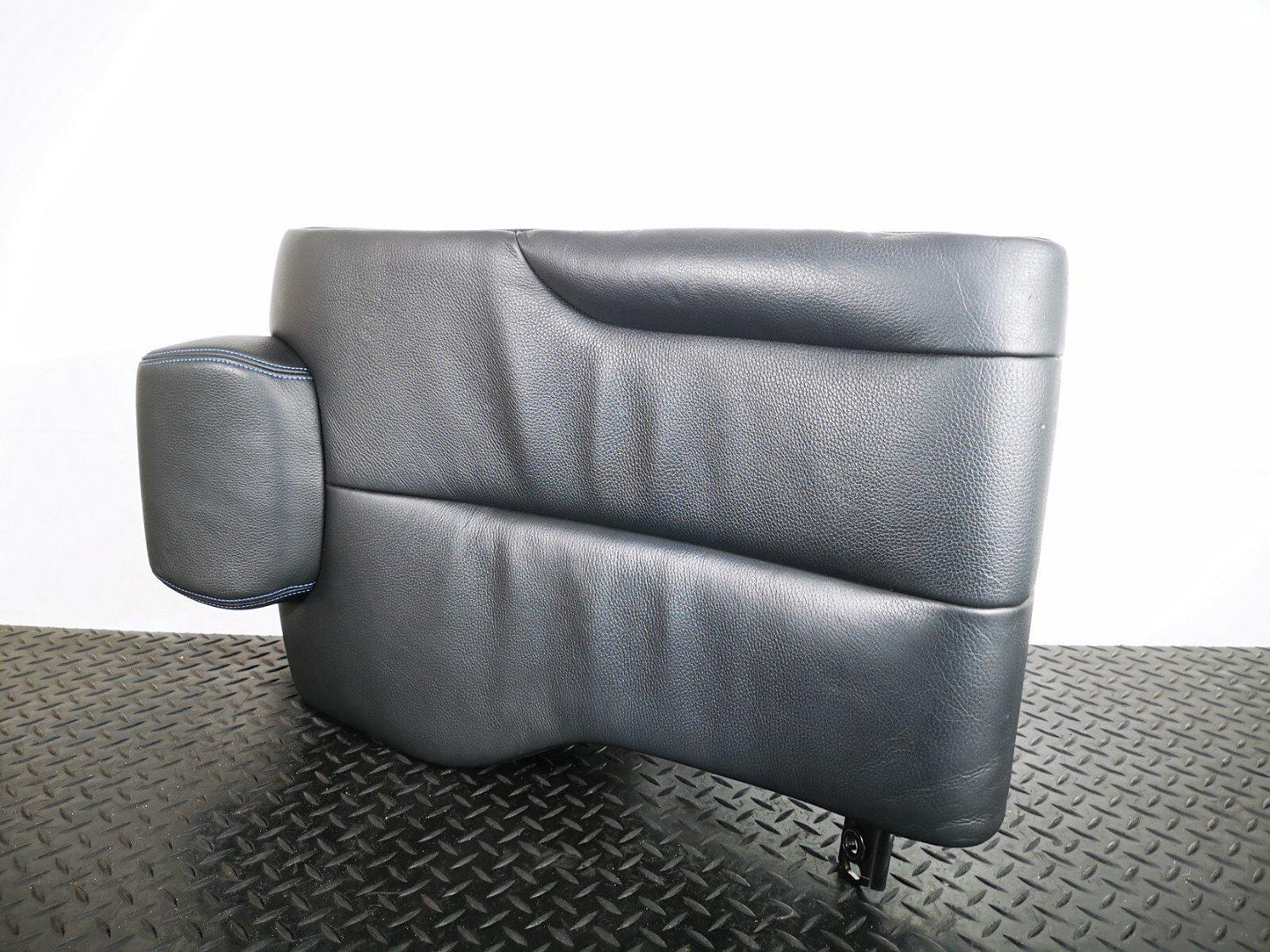 14-20 BMW 4-SERIES M-SPORT F32 GENUINE REAR RIGHT LEATHER SEAT BLUE STITCHING