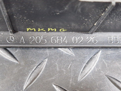 14-21 MERCEDES BENZ W205 OEM BOOT TRUNK RIGHT COVER BRACKET TRIM A2056100002