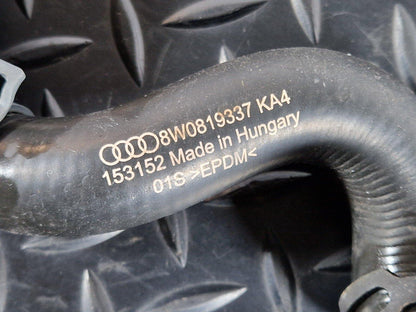 16-23 AUDI S5 A5 3.0 TFSI V6 SWG WATER PUMP PIPE HOSE 8W0819337
