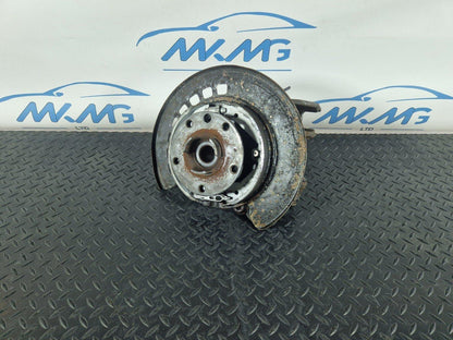 10-15 AUDI Q7 4L REAR WHEEL CARRIER KNUCKLE BRAKE DISC PLATE LEFT N/S 7L8505435A