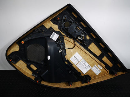 12-18 MERCEDES A-CLASS W176 GENUINE REAR LEFT N/S DOOR PANEL CARD BLACK