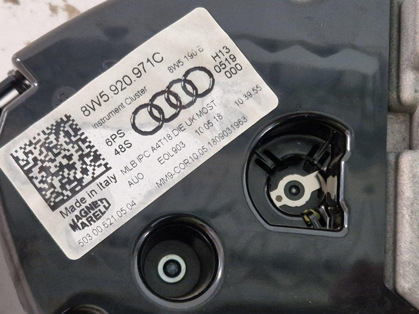 16-19 AUDI A4 B9 SPORT 2.0 DIESEL SPEEDOMETER INSTRUMENT CLUSTER 8W5920971C