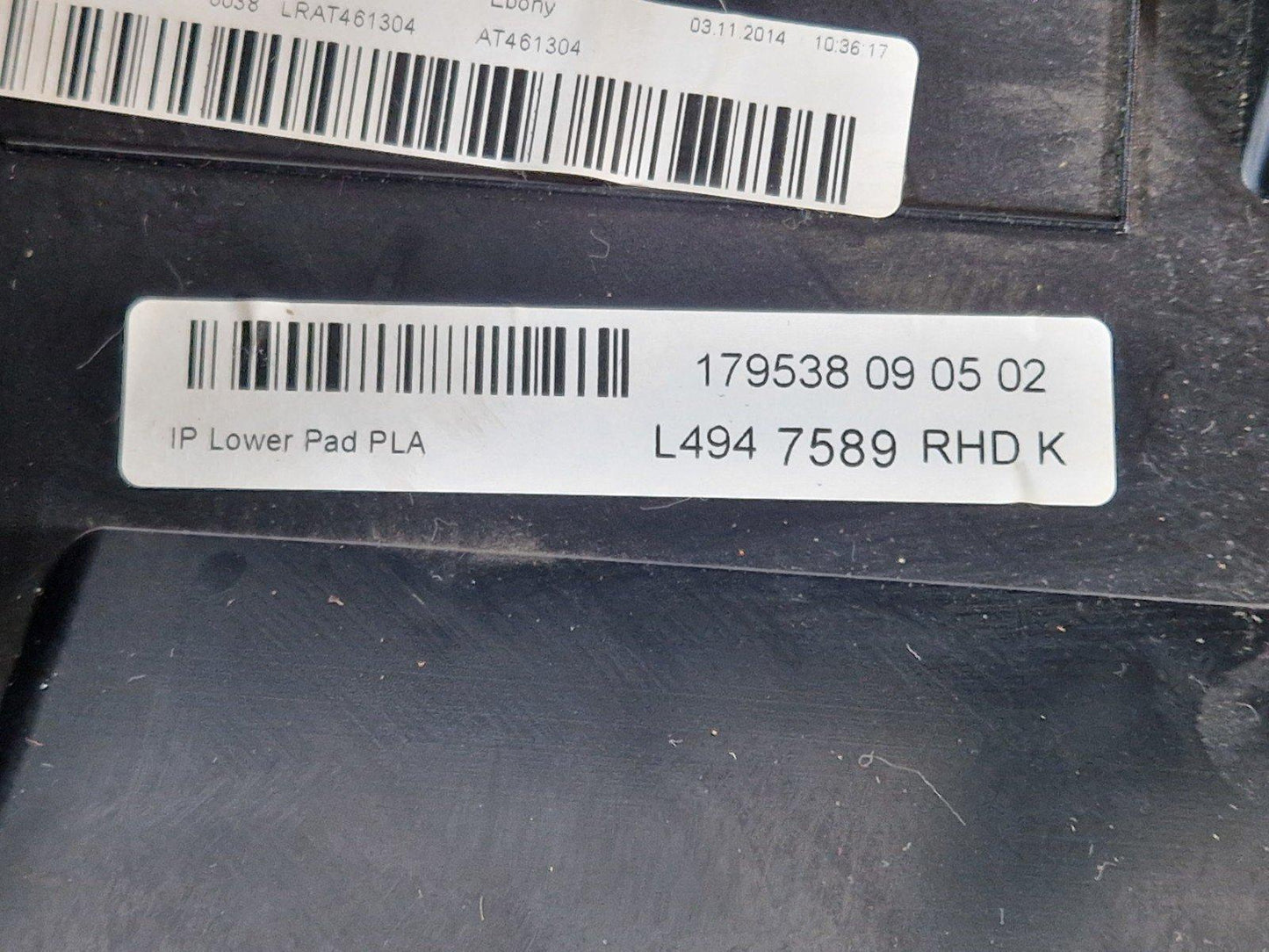 13-23 RANGE ROVER SPORT L494 OEM LOWER DRIVER DASHBOARD TRIM PANEL LRAT461304