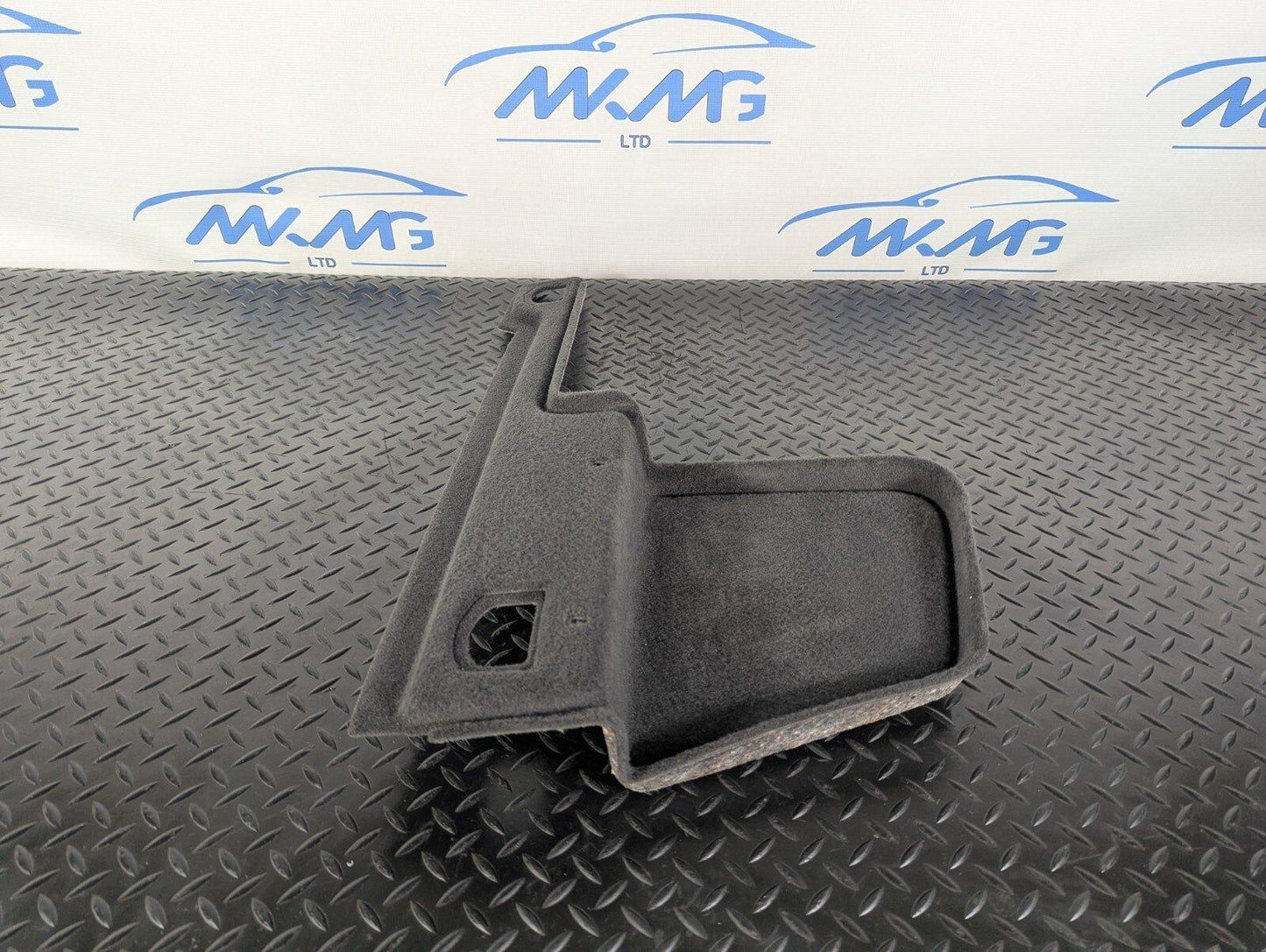 10-17 AUDI A8 4H REAR BOOT SIDE LOWER CARPET PANEL DRIVER SIDE 4H0863888B