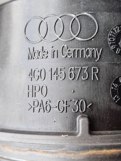 10-18 AUDI A7 4G S-LINE ENGINE PIPE HOSE PRESSURE WITH SENSOR 4G0145673R