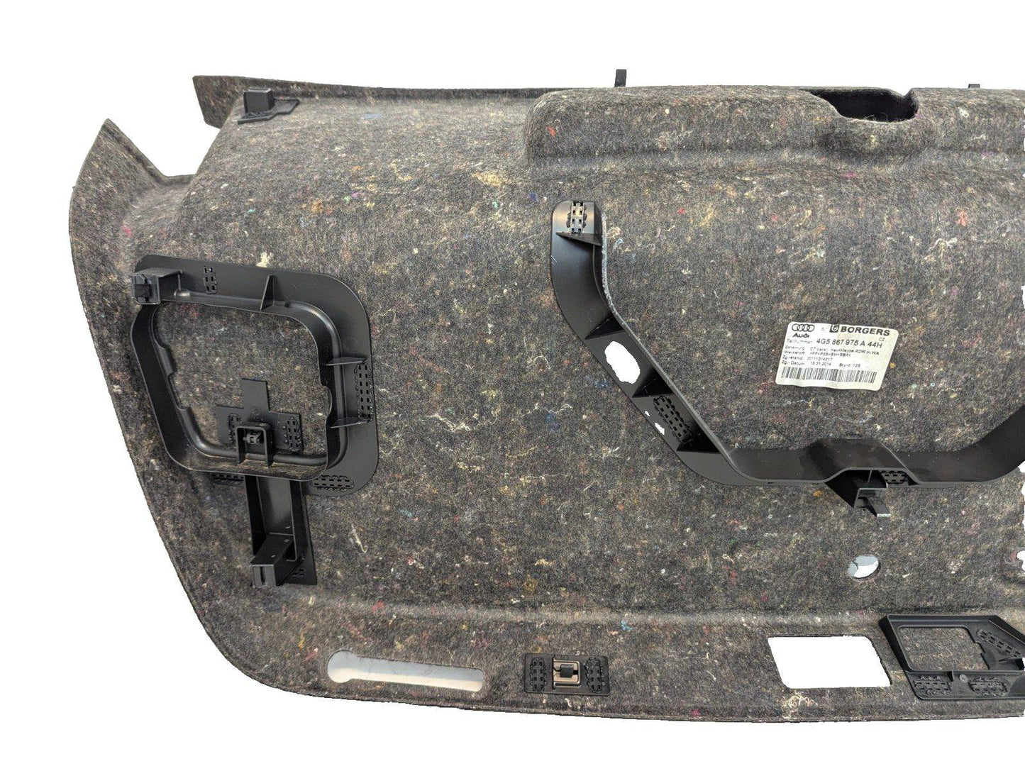 12-18 AUDI A6 C7 GENUINE SALOON REAR BOOT INTERIOR TRIM PANEL 4G5867975