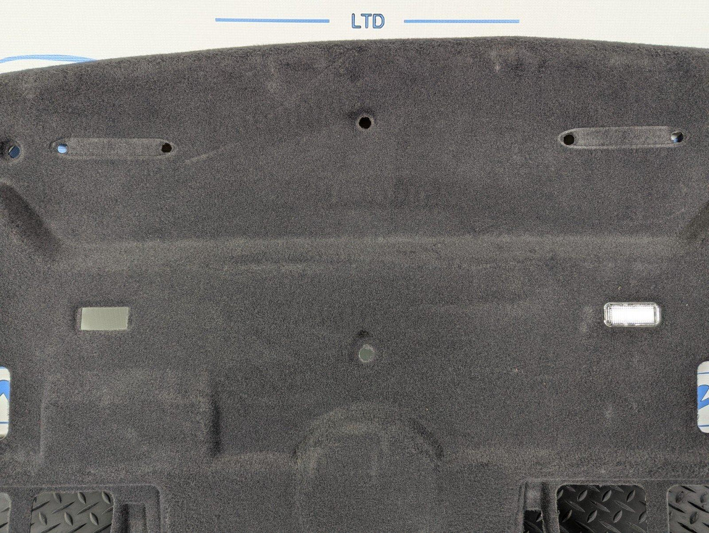 10-17 AUDI A8 4H  REAR BOOT TOP LINER CARPET PANEL 4H0867437C