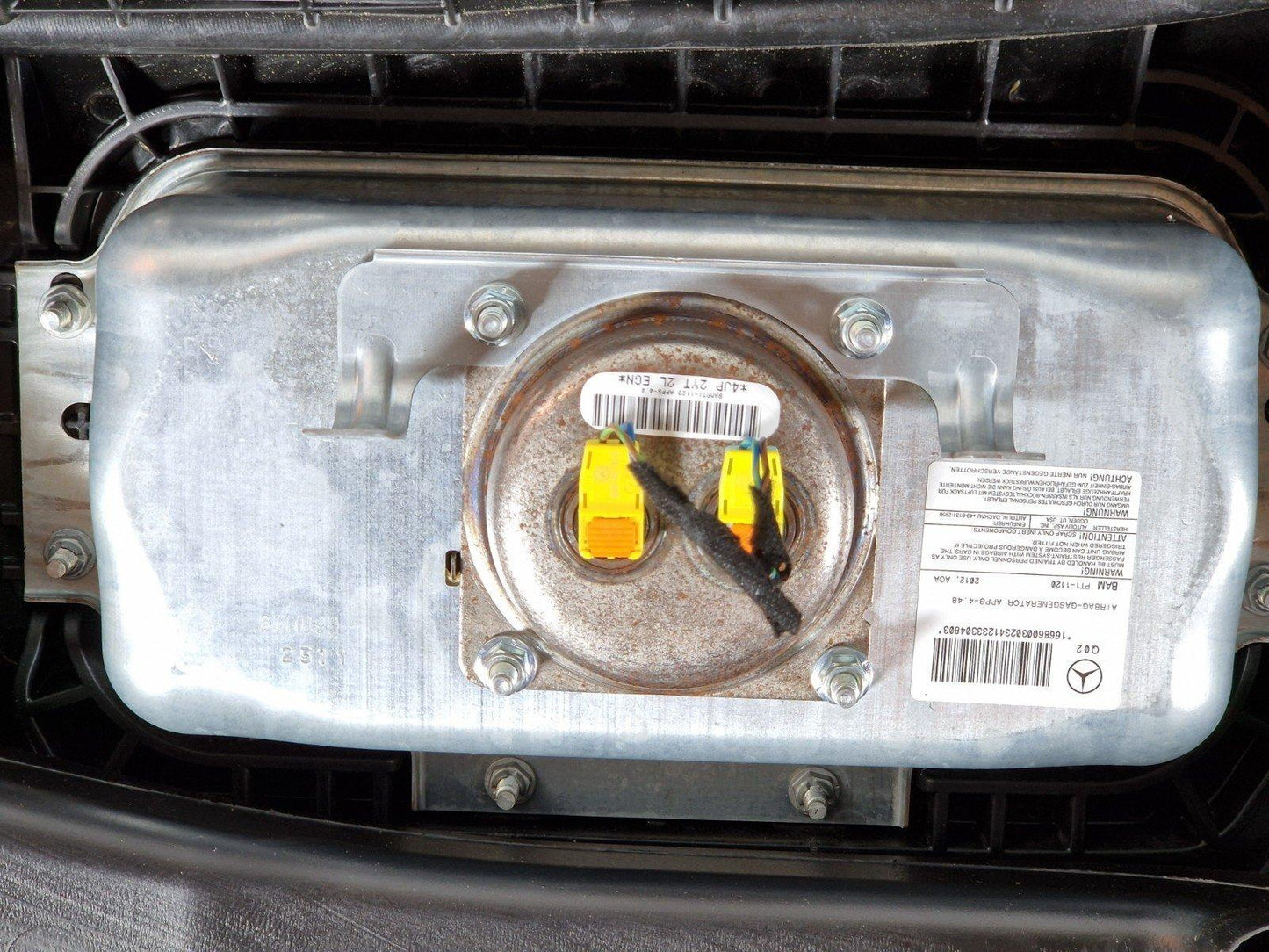 11-19 MERCEDES BENZ ML W166 GENUINE DASHBOARD PANEL WITH SRS A-BAG A1668600302