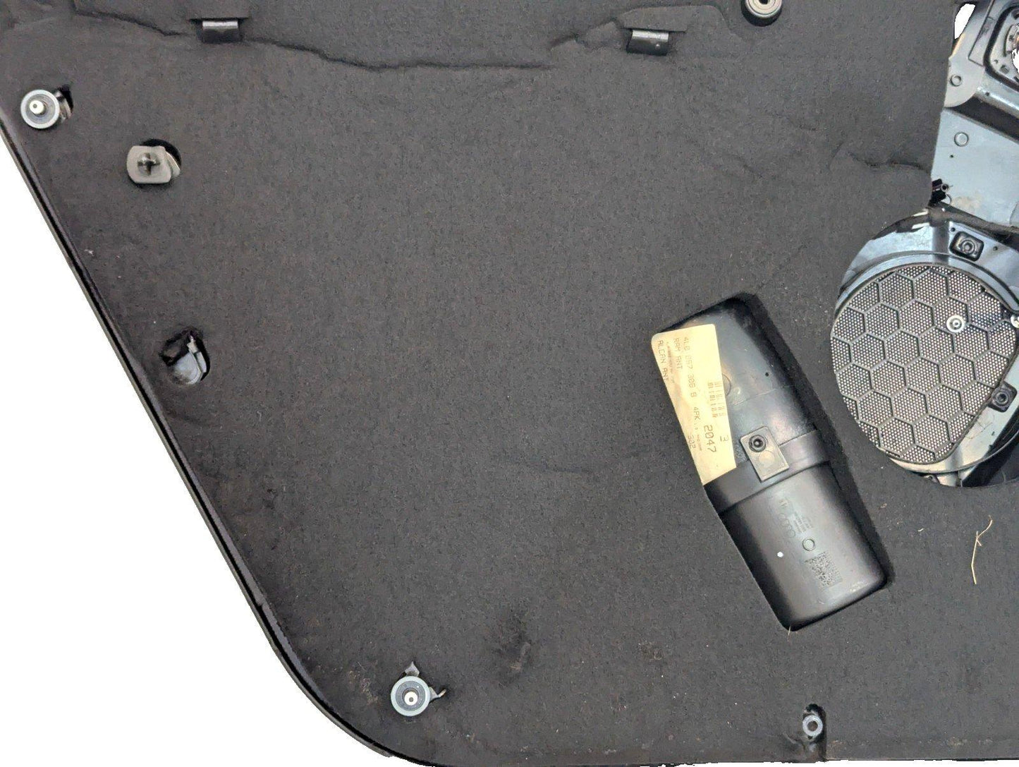 10-15 AUDI Q7 4L3.0 DIESEL CJMA GENUINE OEM REAR RIGHT SIDE DOOR CARD 4L0971693E