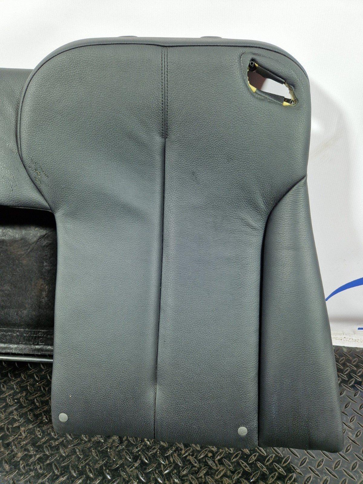 11-18 BMW 6 SERIES F13 COUPE GENUINE REAR BLACK LEATHER SEAT BACKREST 7280320