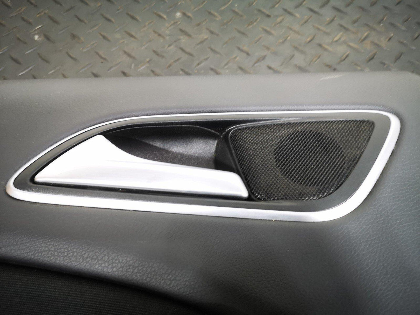 12-18 MERCEDES A-CLASS W176 GENUINE REAR LEFT N/S DOOR PANEL CARD BLACK