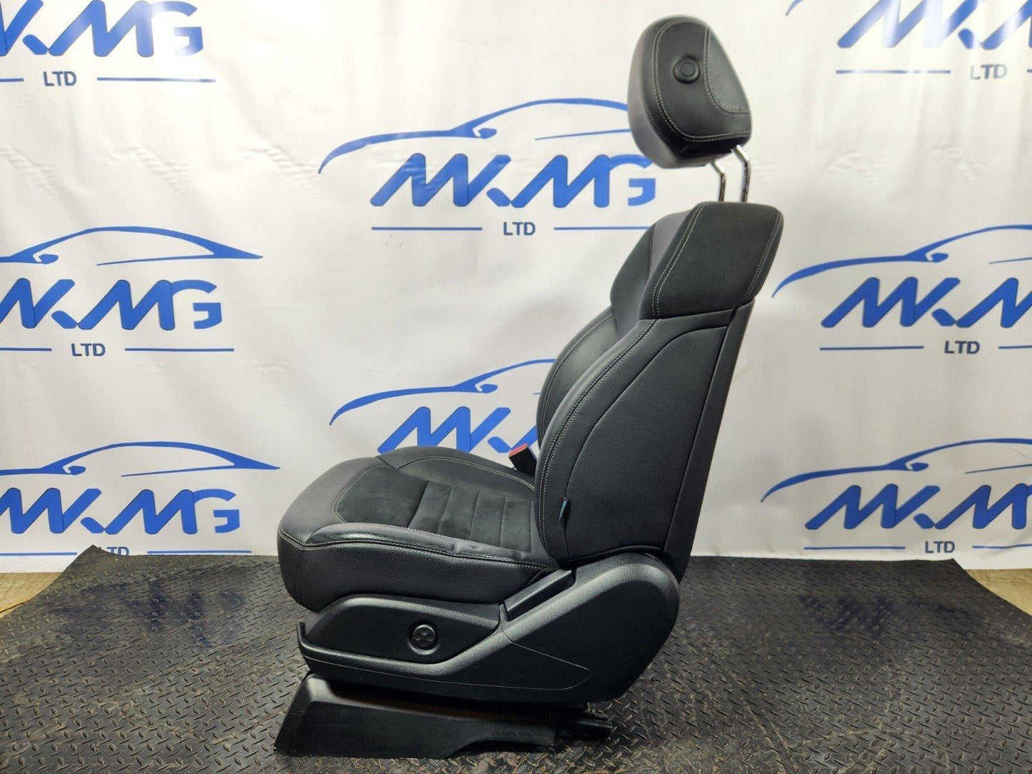 11-19 MERCEDES ML W166 FRONT LEFT N/S FULL ELECTRIC HEATED HALF LEATHER SEAT