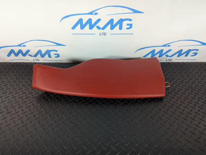14-16 BMW 2 SERIES F22 REAR RIGHT O/S SEAT BOLSTER PANEL RED LEATHER 7320252