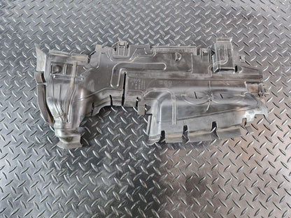 16-20 AUDI Q7 4M GENUINE INTERCOOLER AIR GUIDE DUCT CHANNEL 4M0121284CK