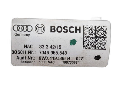 AUDI A4 OEM BERLINA STEERING COLUMN FOR  ADVANCED EDITION 8W0419506H