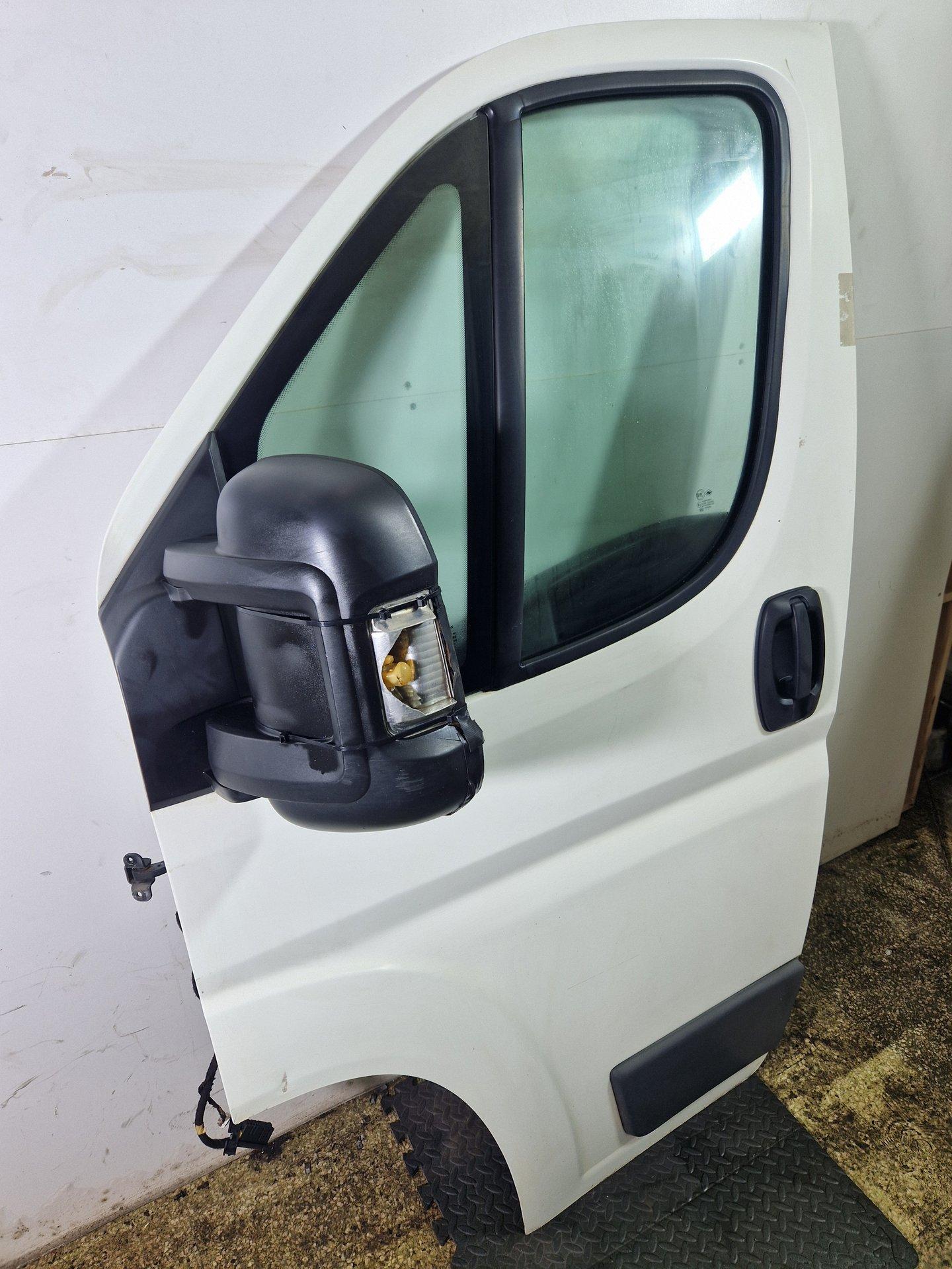 Peugeot Boxer MK3 Cargo Van Front Left N/S Passenger Complete Door in Silver