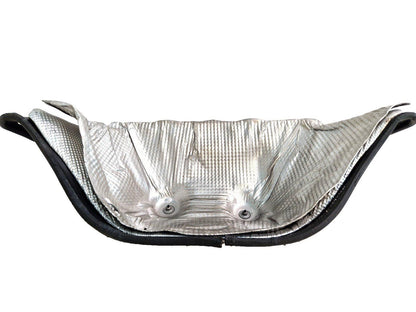 16-20 AUDI Q7 4M UNDER BONNET ENGINE HEAT SHIELD COVER 4M0819523A 4M0825621E