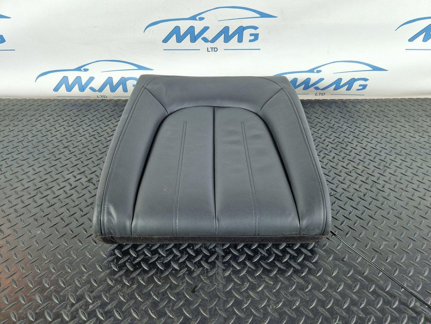 12-18 AUDI A6 C7 AVANT REAR LEFT N/S/R BLACK LEATHER BACKREST SEAT