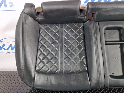 16-23 AUDI S5 COUPE REAR BLACK LEATHER COMFORT SEAT BENTCH 8W6885283D