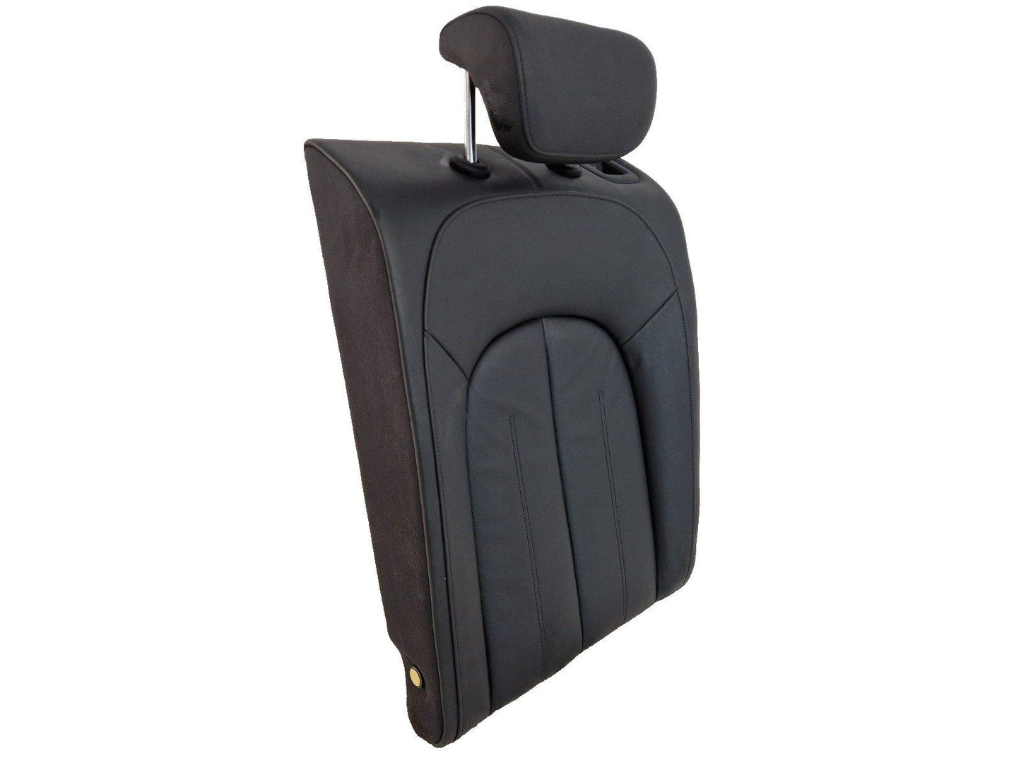12-18 AUDI A6 C7 REAR LEFT N/S/R BLACK LEATHER BACKREST SEAT