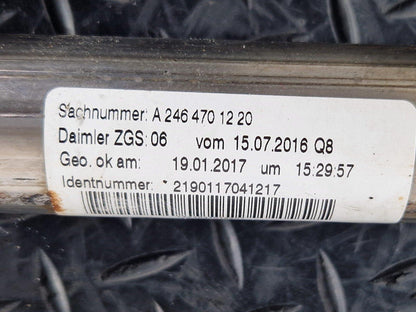 14-20 MERCEDES GLA X156 GENUINE DIESEL FUEL FILLER NECK PIPE HOSE A2464701220