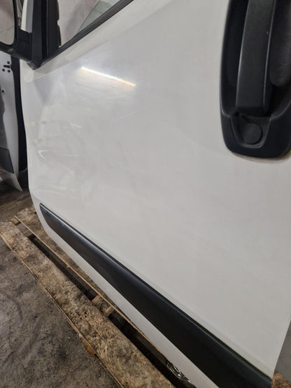 Peugeot Bipper Cargo Van Front Left N/S Passenger Complete Door in White EWP