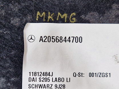 14-21 MERCEDES BENZ W205 GENUINE TRUNK TRIM BOOT COVER LEFT SIDE  A2056844700